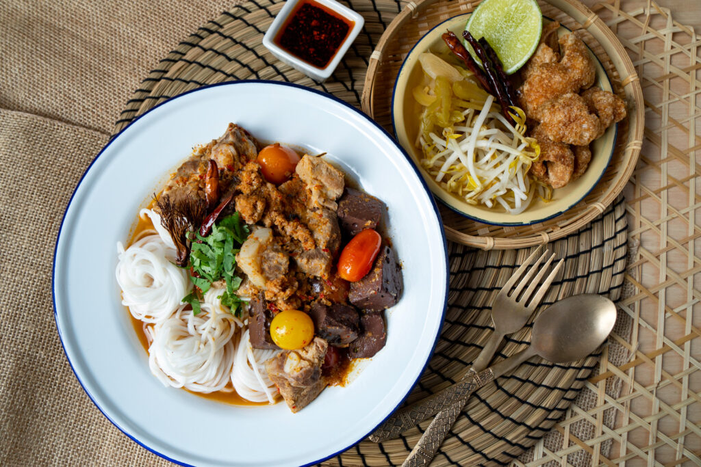 สูตรขนมจีนน้ำ พริก – ขนมจีนราดน้ำพริกรสจัดจ้านแบบไทยแท้